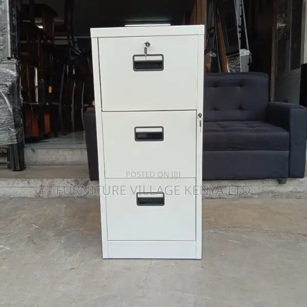 Office Cabinet:3-Drawer Metal Office Document File Storage