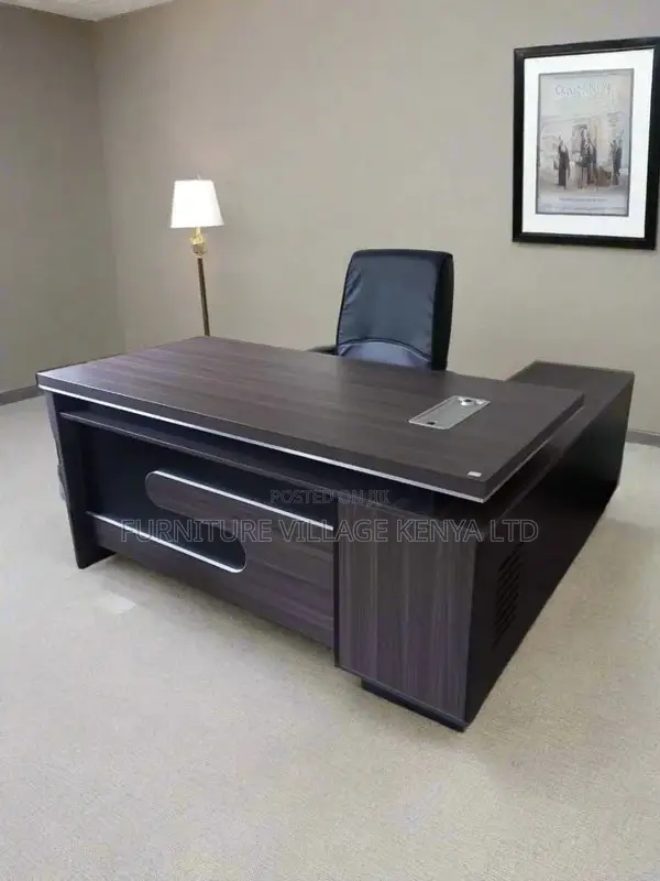 Office Table:180cm L-Shape Workstation for Executive Offices