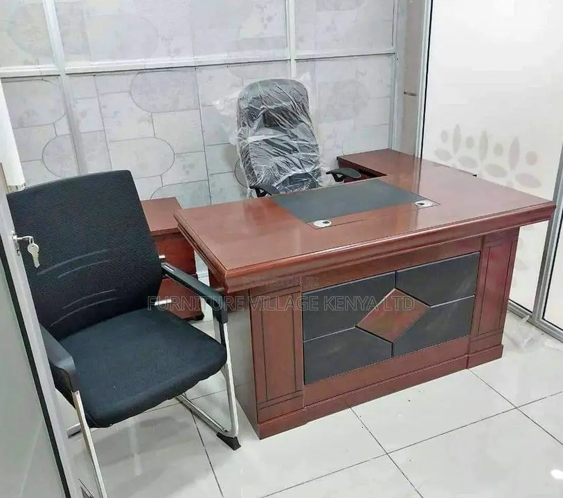 Office Desk:140cm Mahogany Senate Office Desk for Executives
