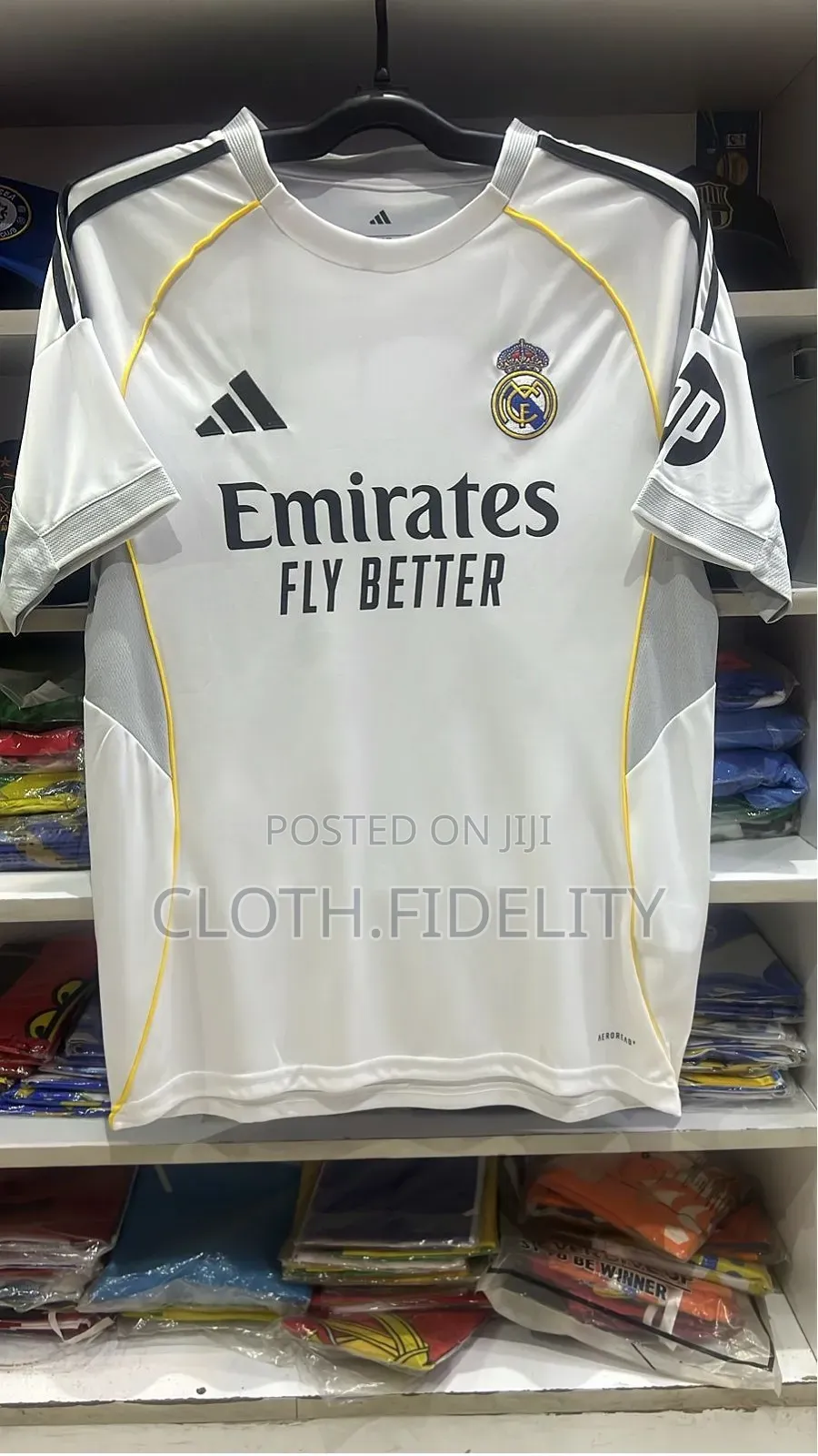 Real Madrid Home Jersey 25/26.(Adults)
