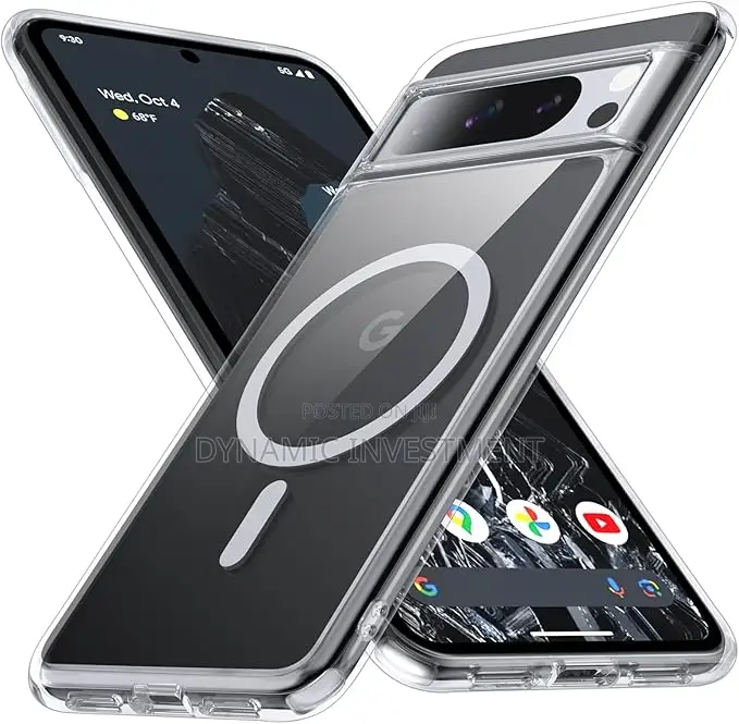 Google Pixel 7 Pro Magnetic Clear Shockproof Case/Cover