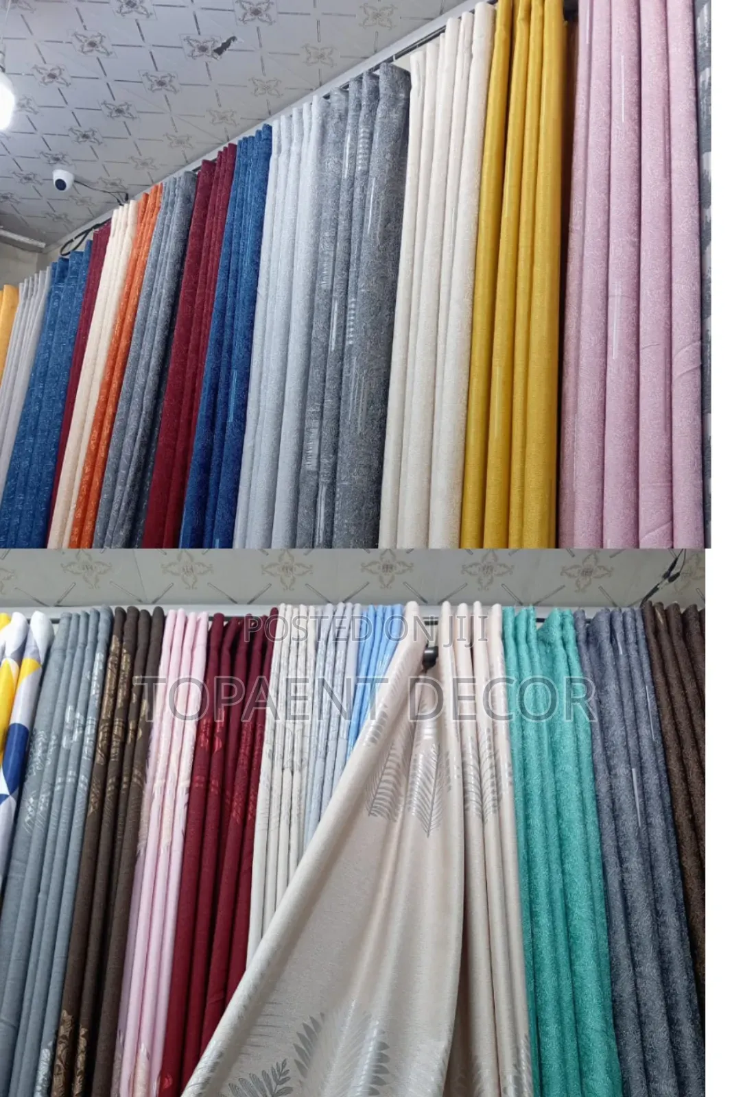 Long Elegant Window and Door Curtains