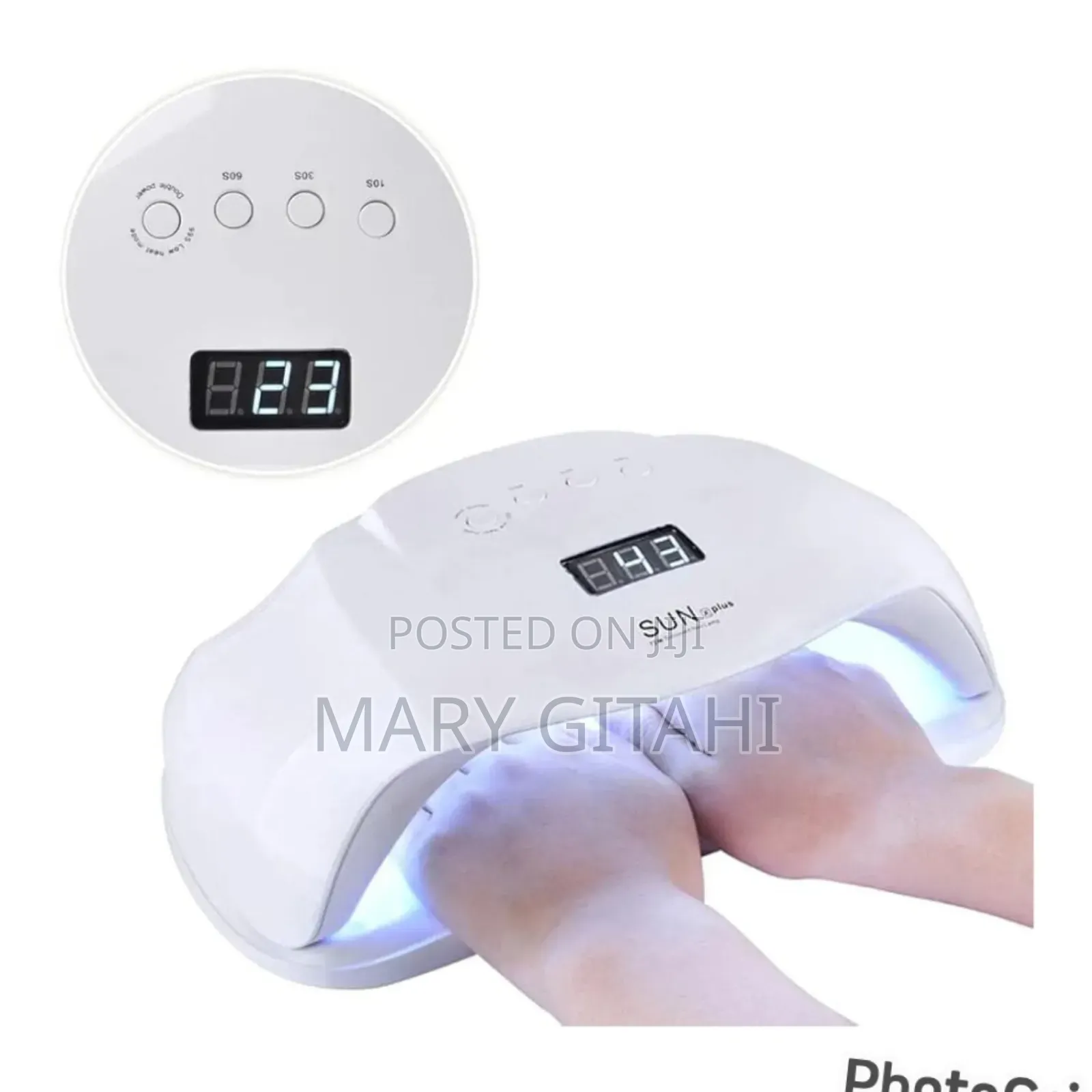2 in 1 (Double Hands) Professional Uv/Led Nail Lamp