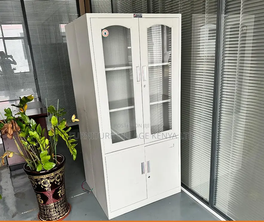 Office Cabinet:Steel Double-Door Storage Locker Office Home