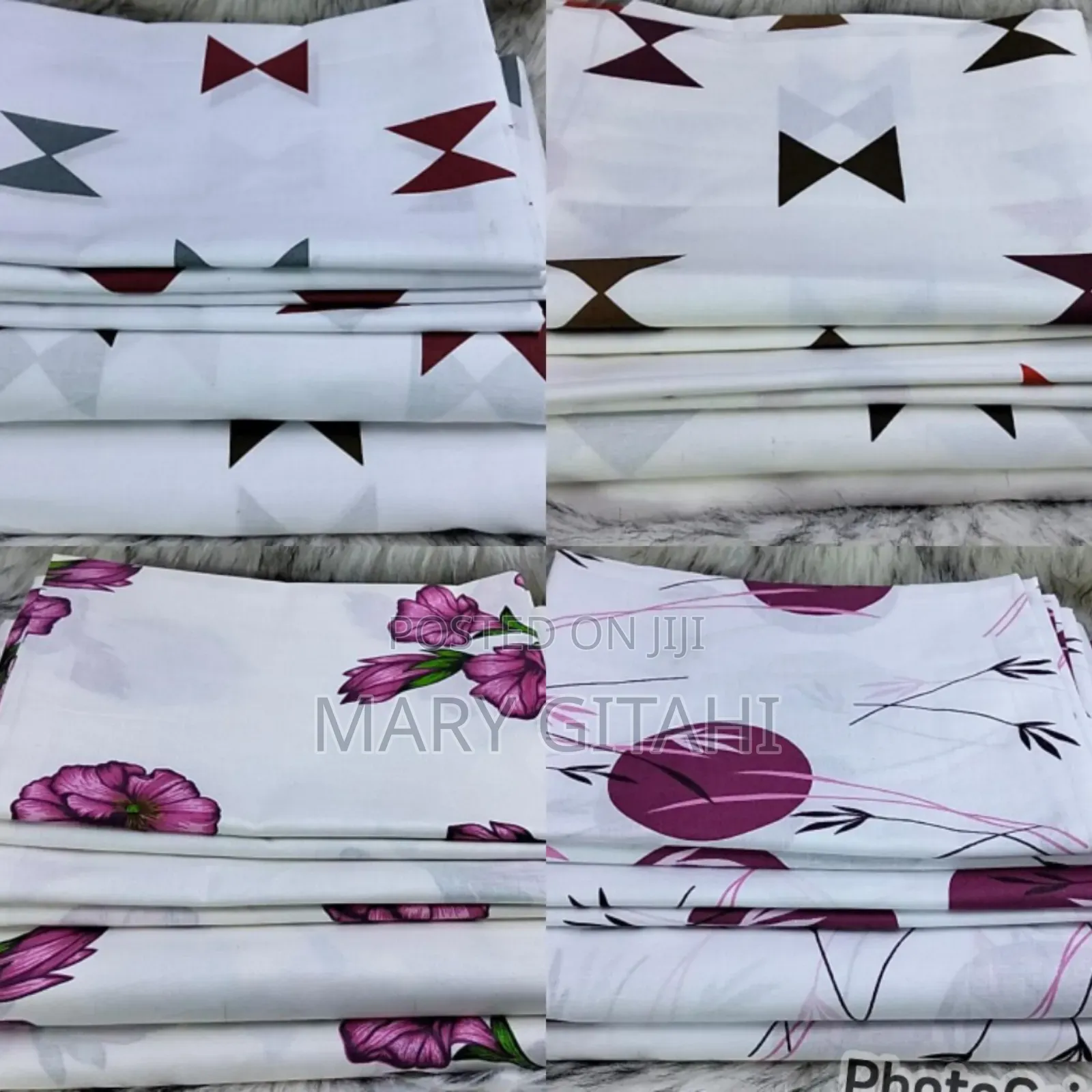 Both Print Pattern Bedsheets