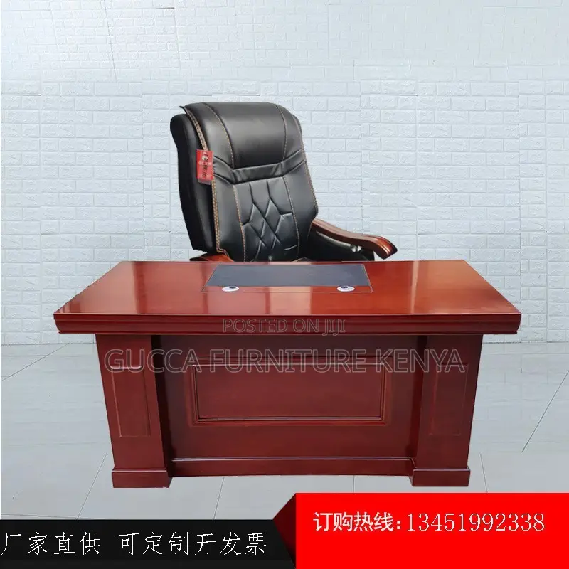 Office Desk:Office Executive Desk Manager President 160cm