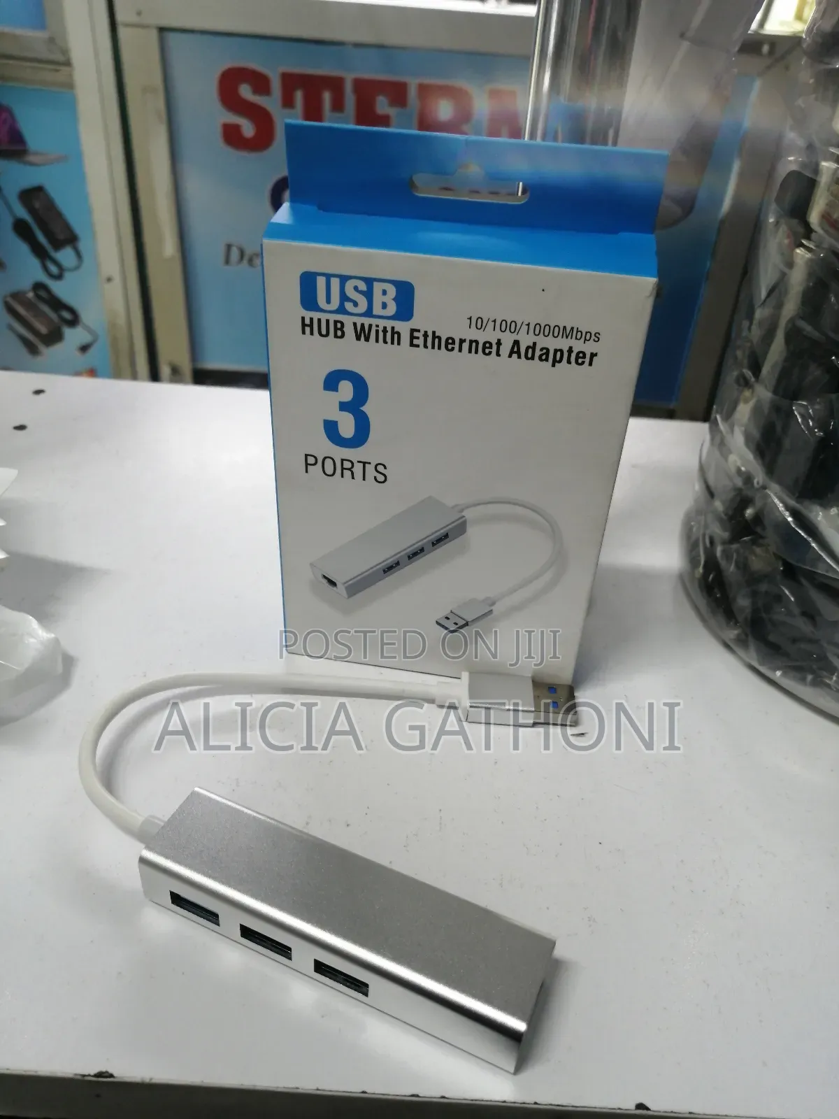 Usb 3.0 Hub With Ethernet Adapter