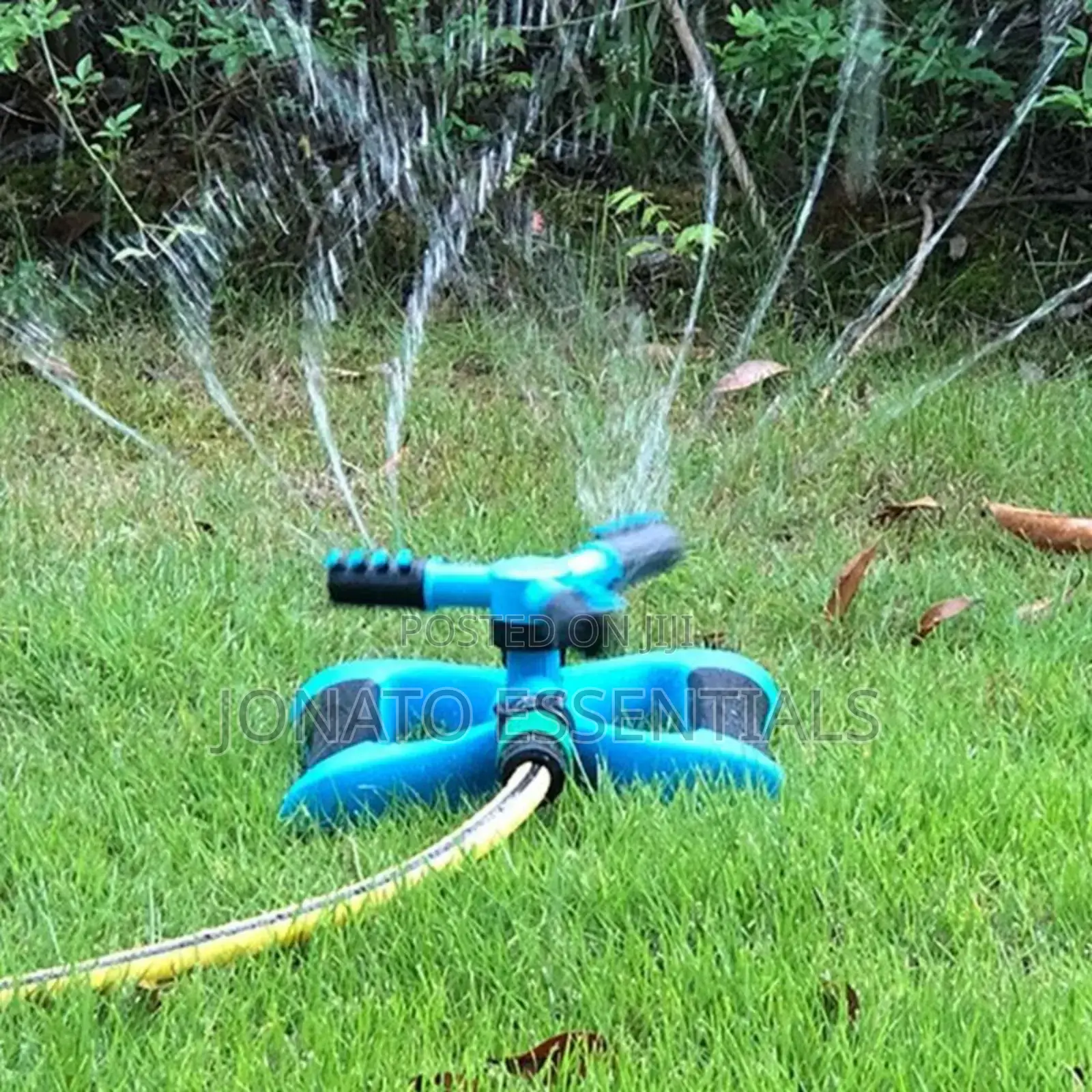 3 Arm Garden Sprinkler, 360° Rotating Sprinkler