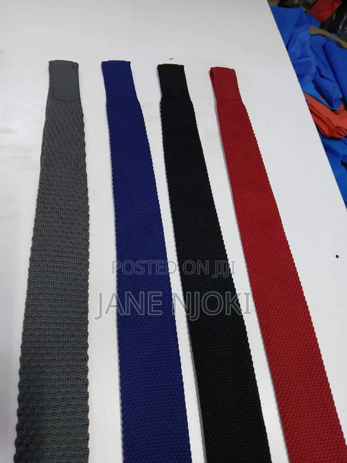 Plain Woollen Tie