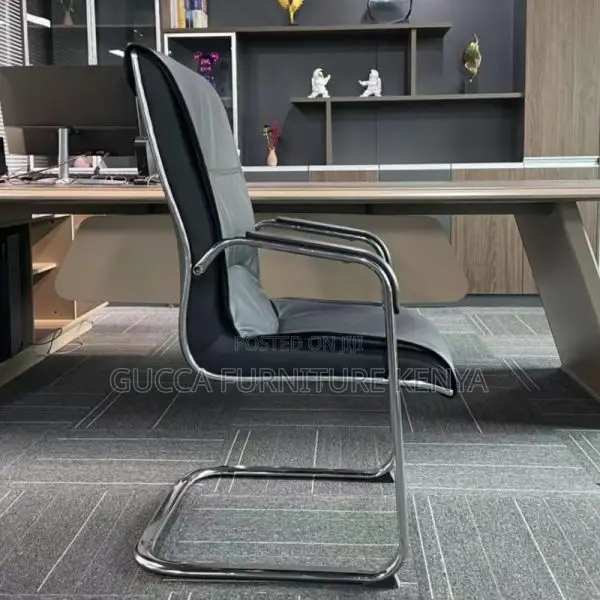 Office Chair:Posture-Enhancing Build Ergonomic Leather Chair