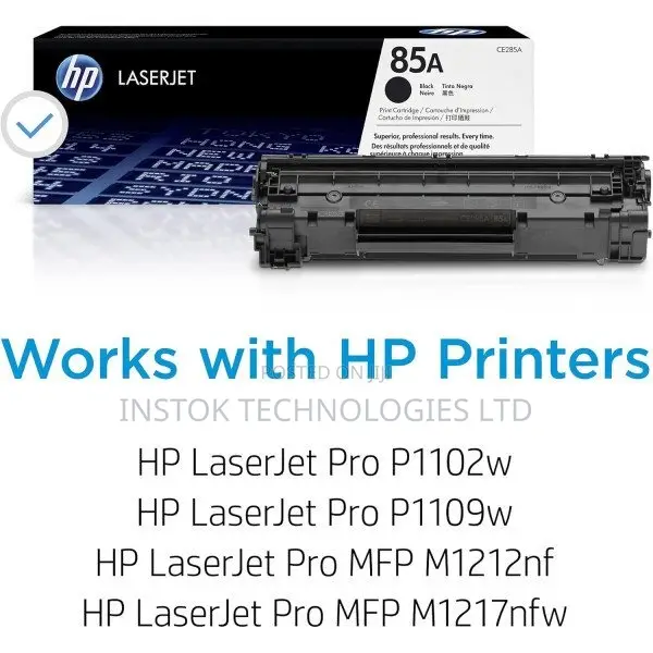 Hp 85a Black Original Laserjet Toner Cartridge