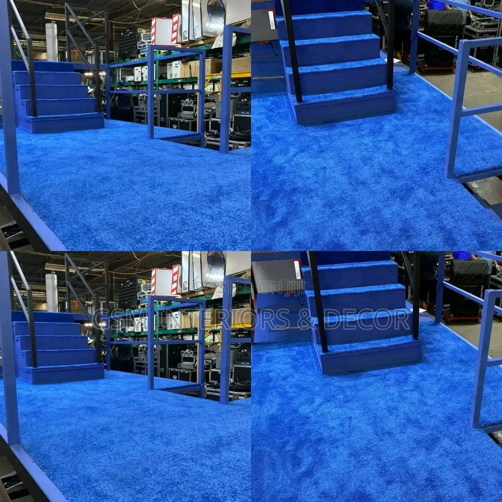 Royal Blue Office Carpets Royal Blue Office Carpets 10mm