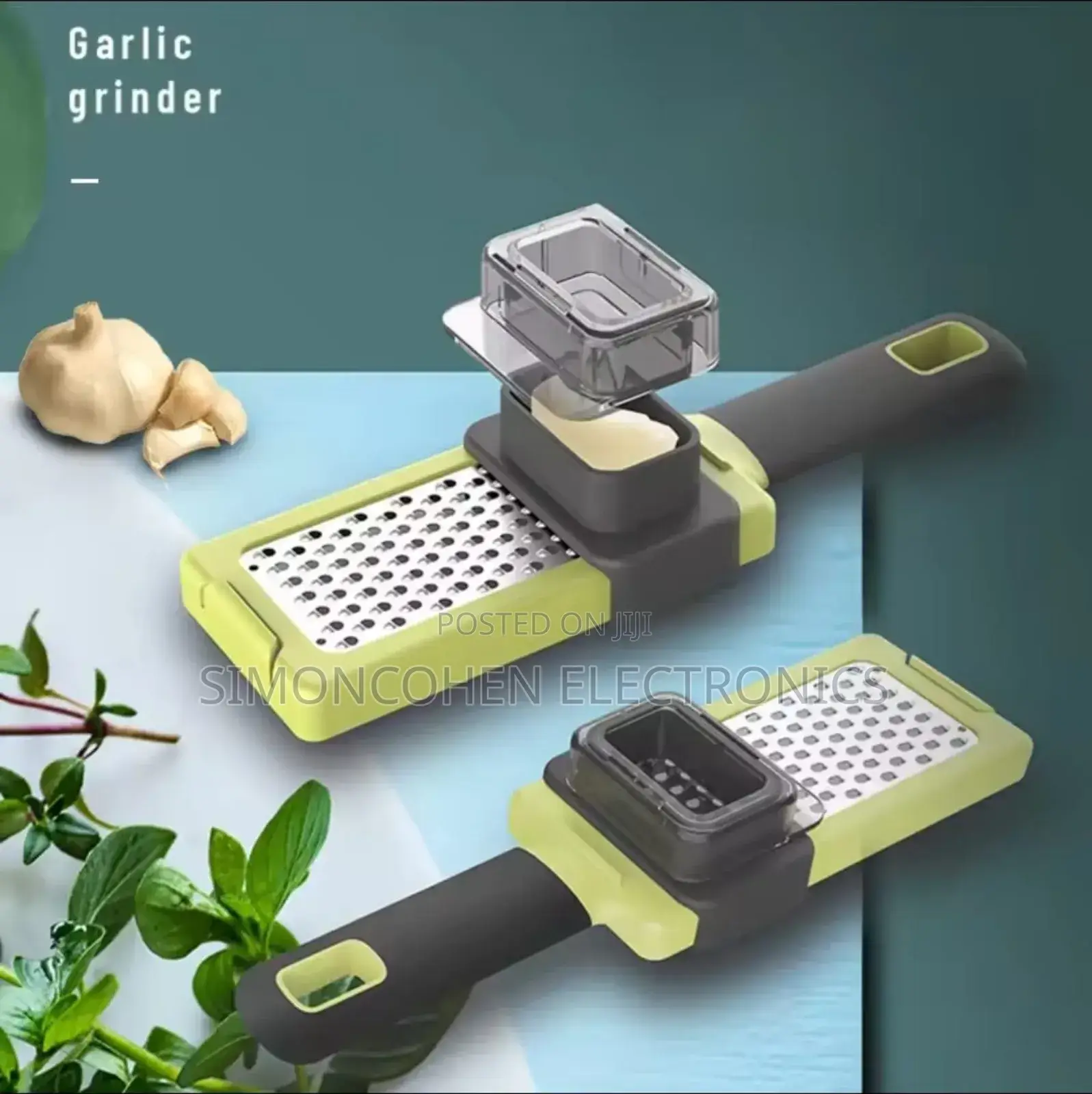 Multifunctional Manual Garlic Crusher