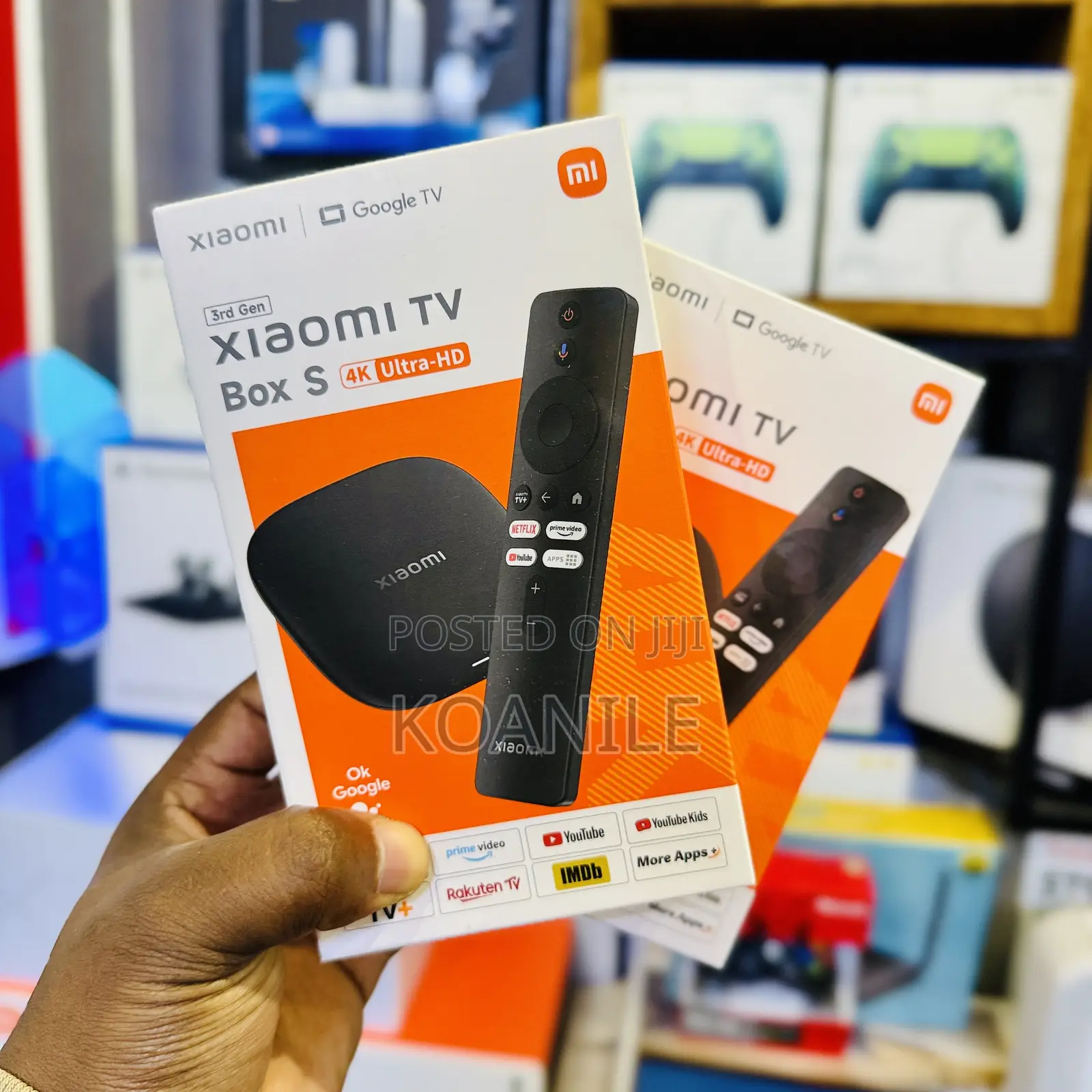 Mi Box S 3rd Gen Streaming Device - 32gb Internal Storage