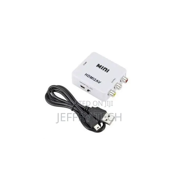 Mini Hdmi-Compatible to Rca Av/CVBS Composite Video Av