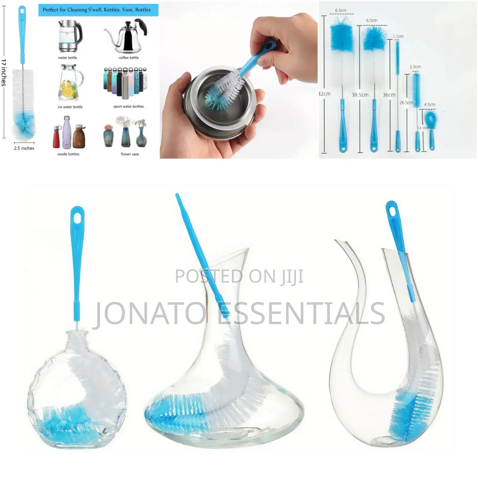 5 Pieces Bottle Cleaning Brushes Set