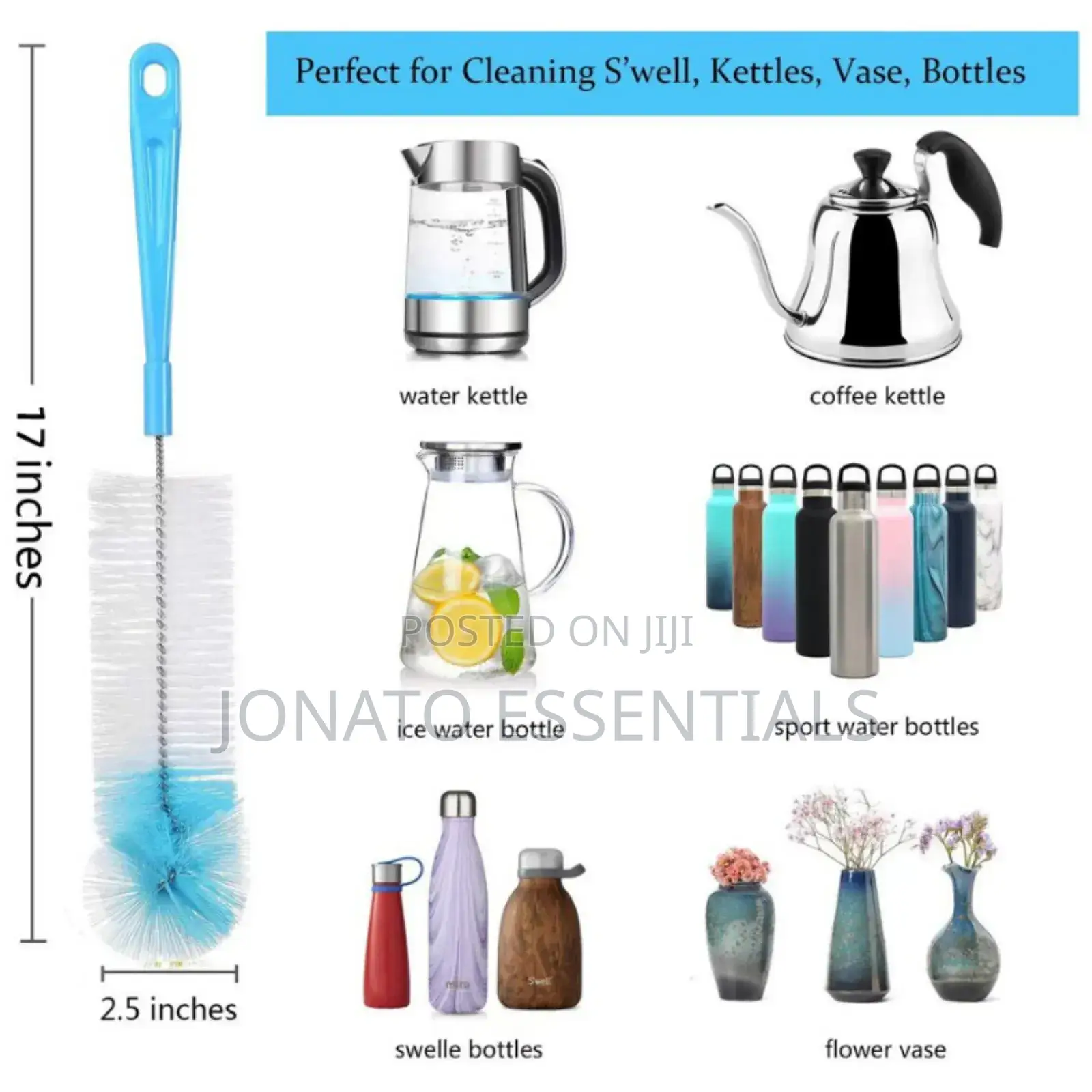 5 Pieces Bottle Cleaning Brushes Set