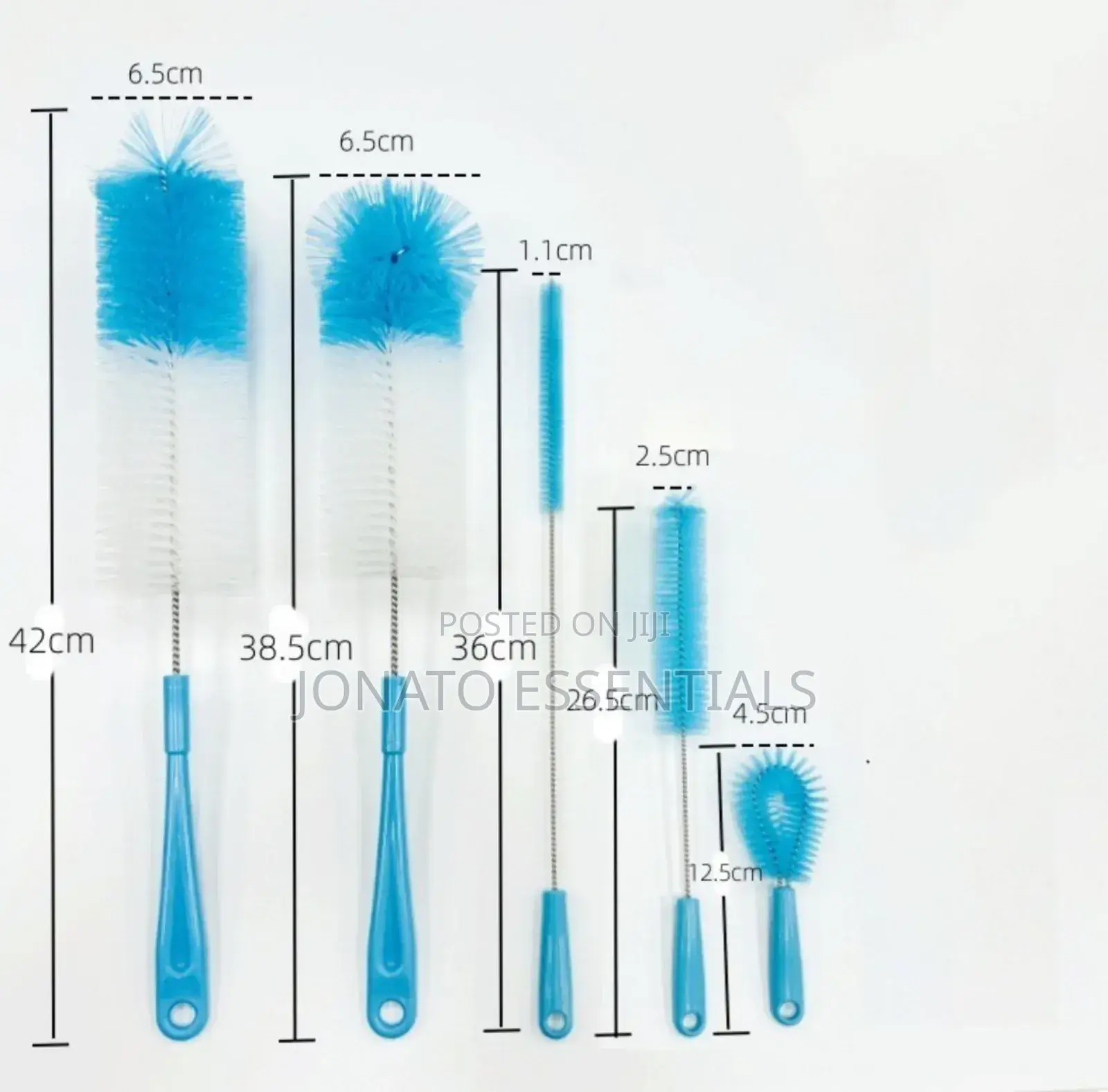 5 Pieces Bottle Cleaning Brushes Set