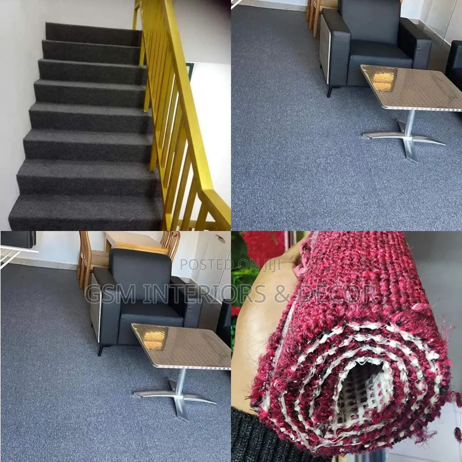 Grey Wall to Wall Carpets Grey Office Caroets With Stairs