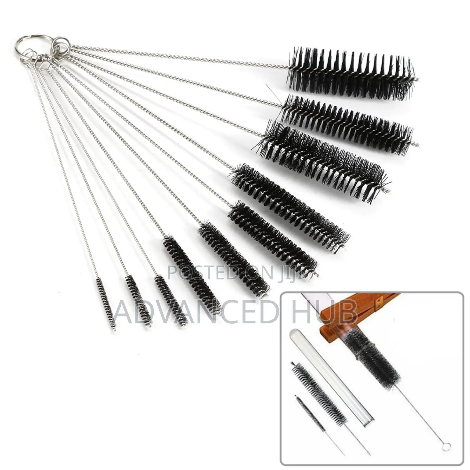 10pcs Drinking Straw Cleaning Brushes