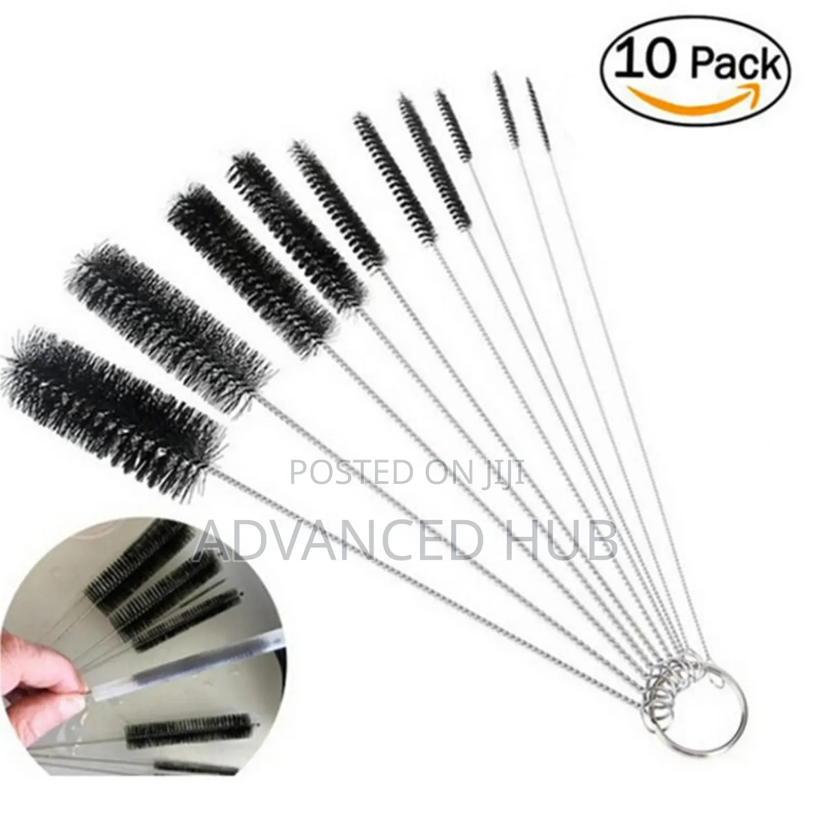 10pcs Drinking Straw Cleaning Brushes