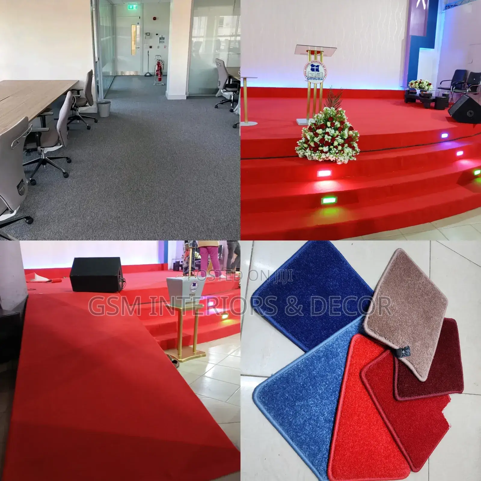 Wall to Wall Carpets Red Carpets Grids