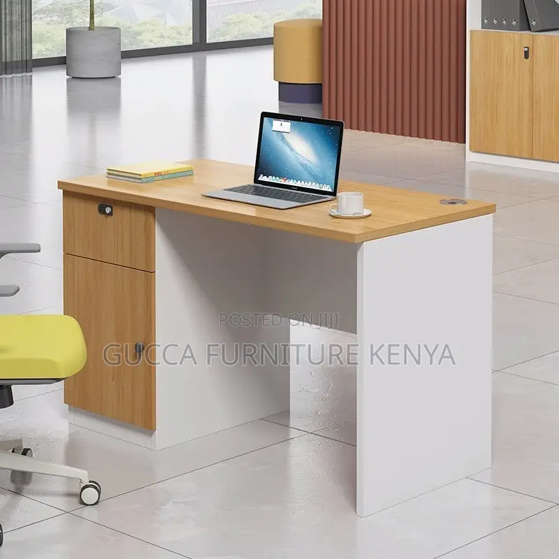 Office Desk:One Meter Simple Modern Supervisor Desk
