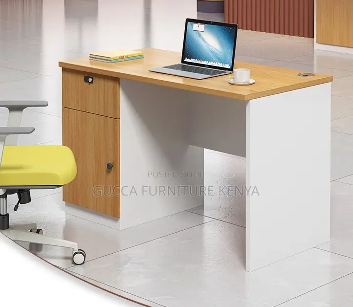 Office Desk:One Meter Simple Modern Supervisor Desk