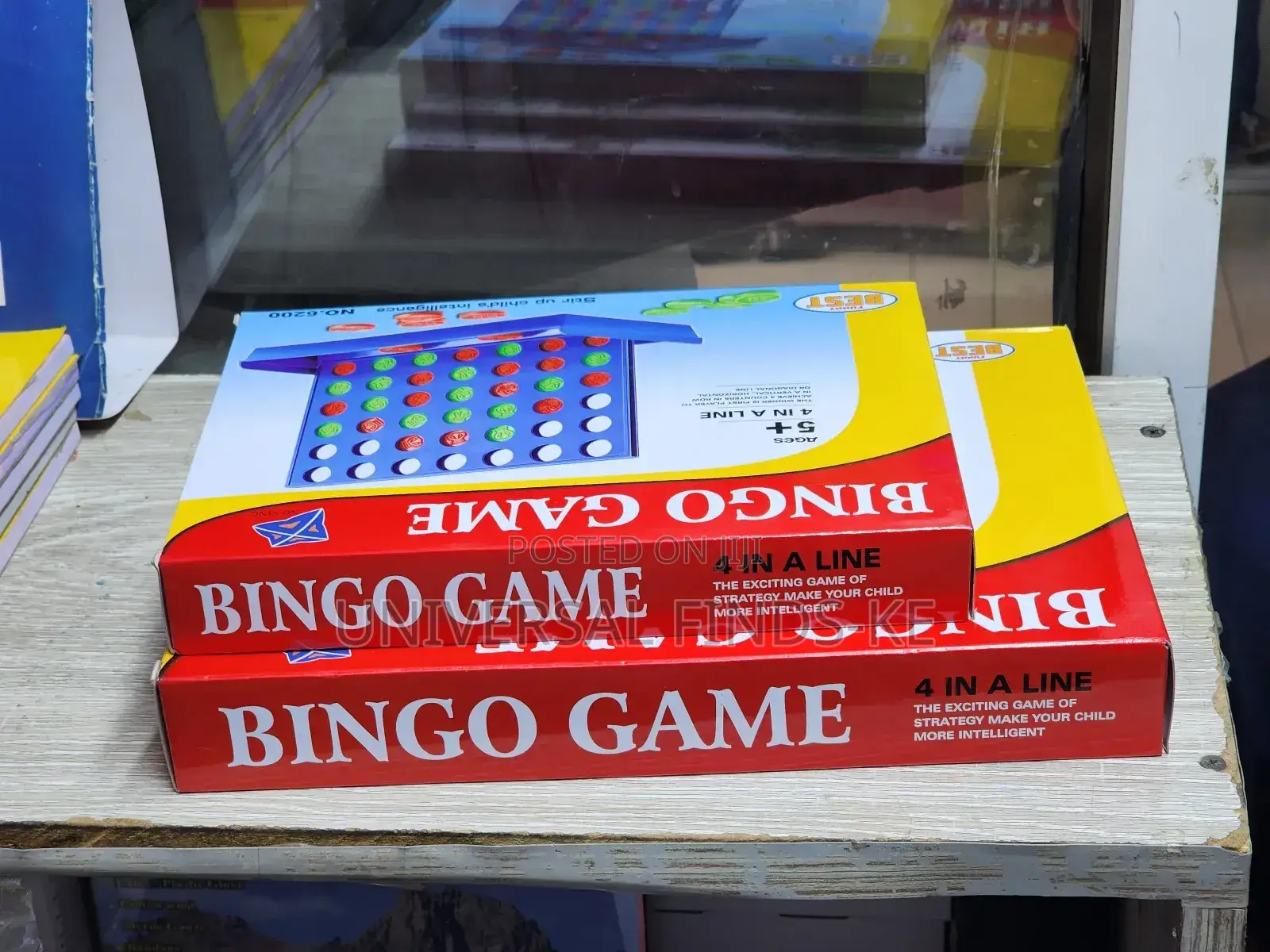 Bingo Game Fun Family Game 4in Line