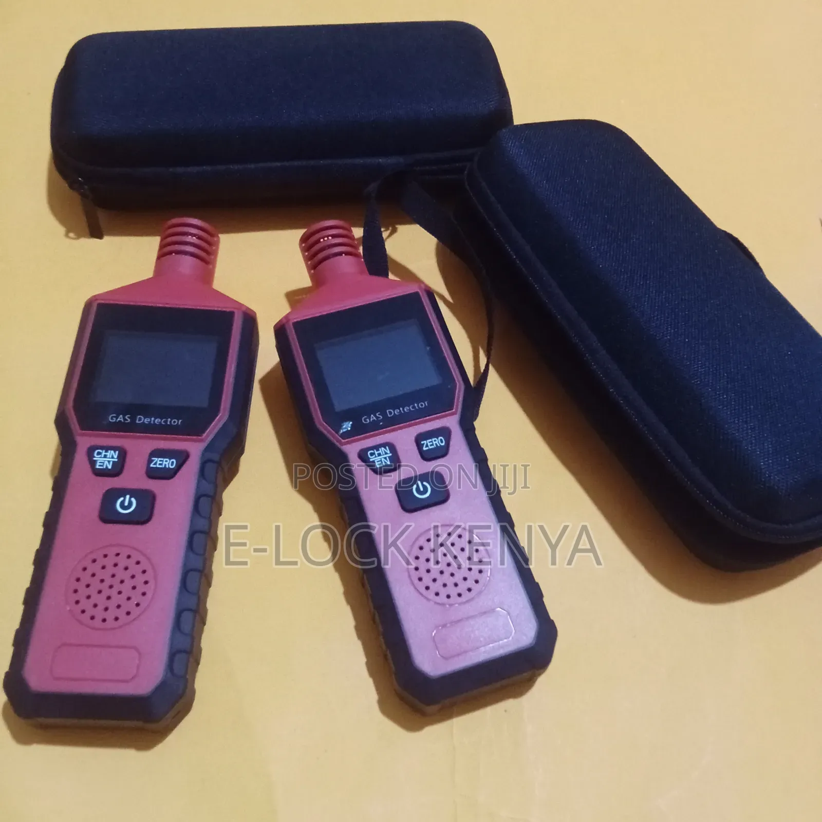 Combustible Gas Detector With Temperature Indicator