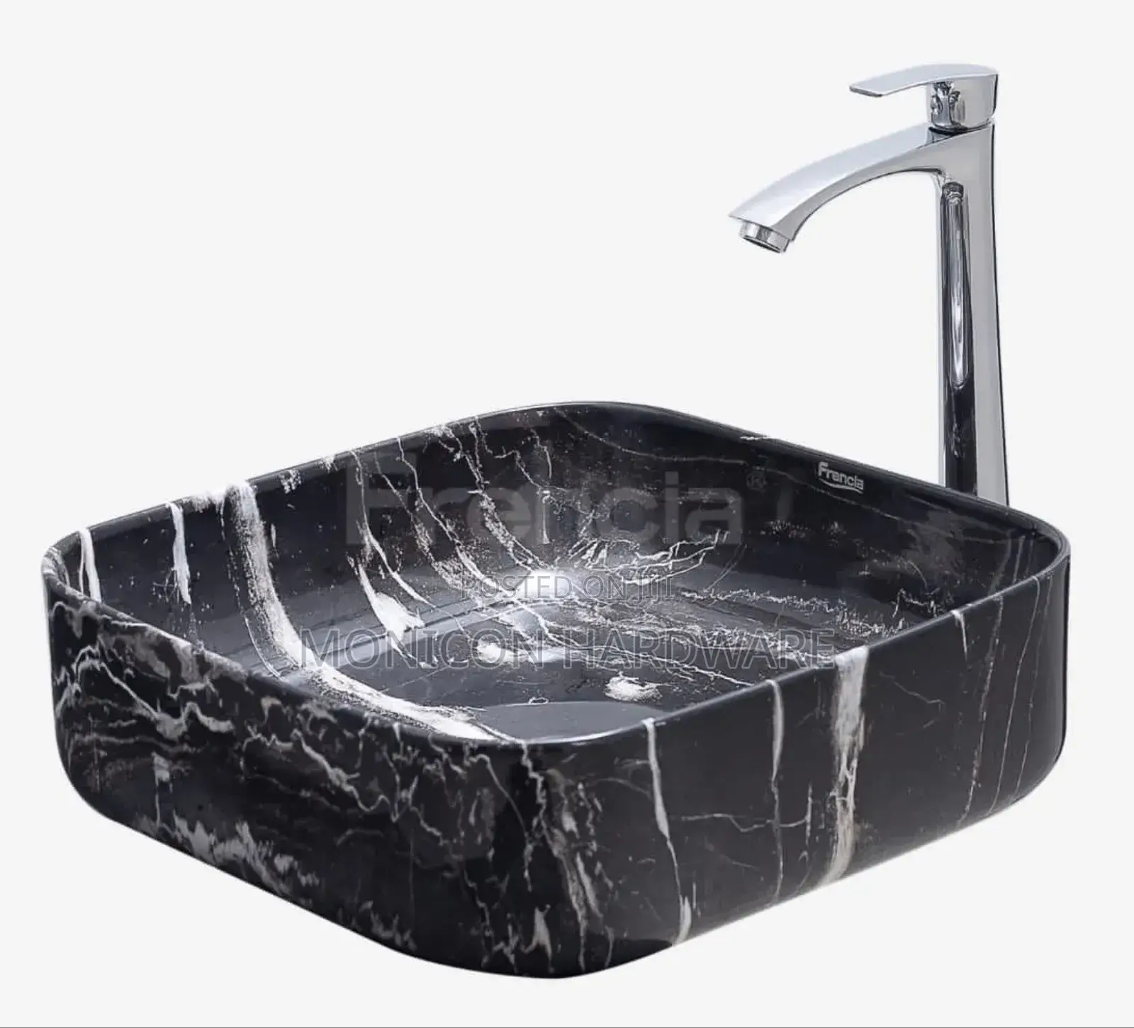 Countertop Handwash Sink(Black Marble)