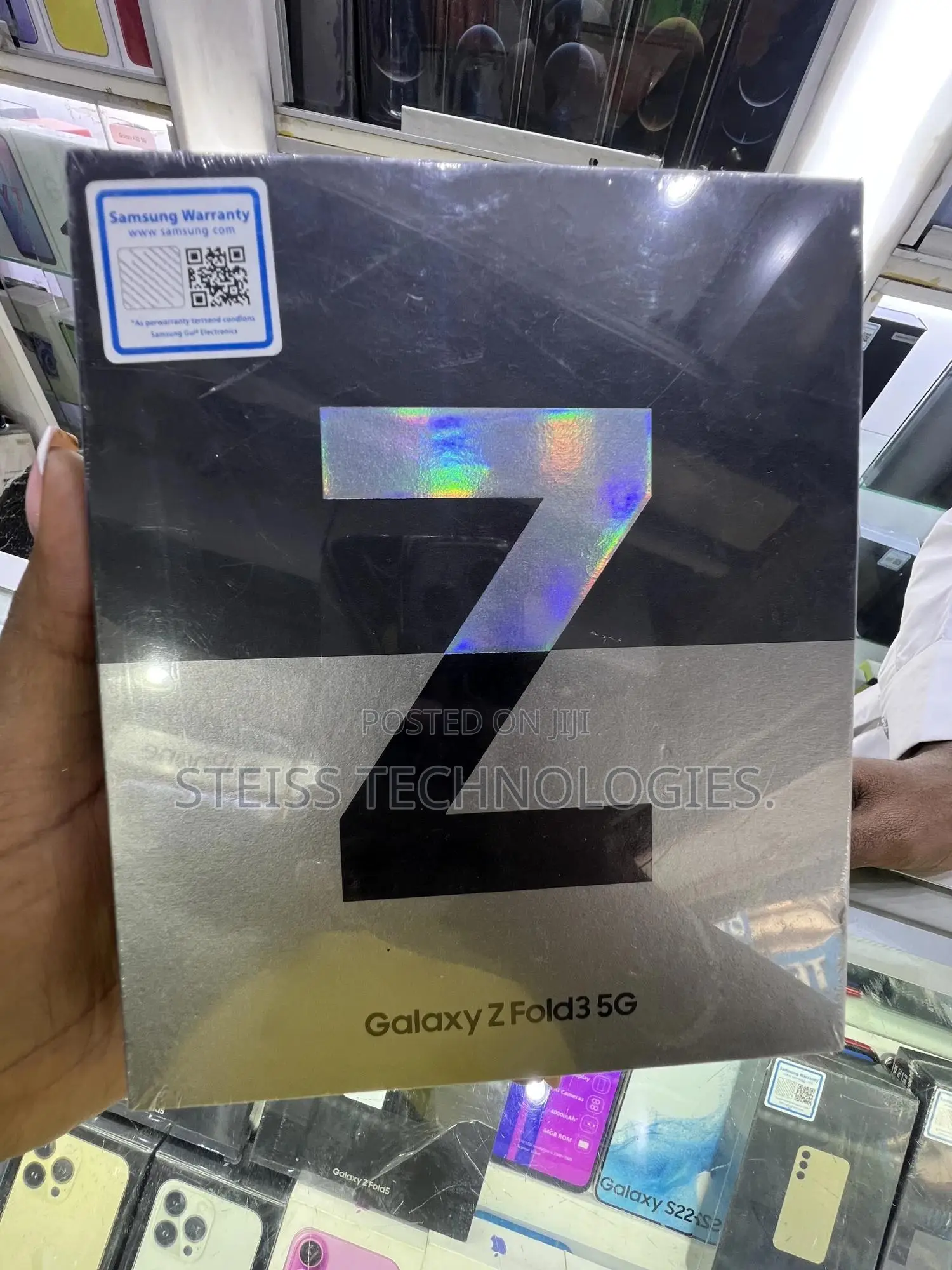 New Samsung Galaxy Z Fold 3 512 GB Black