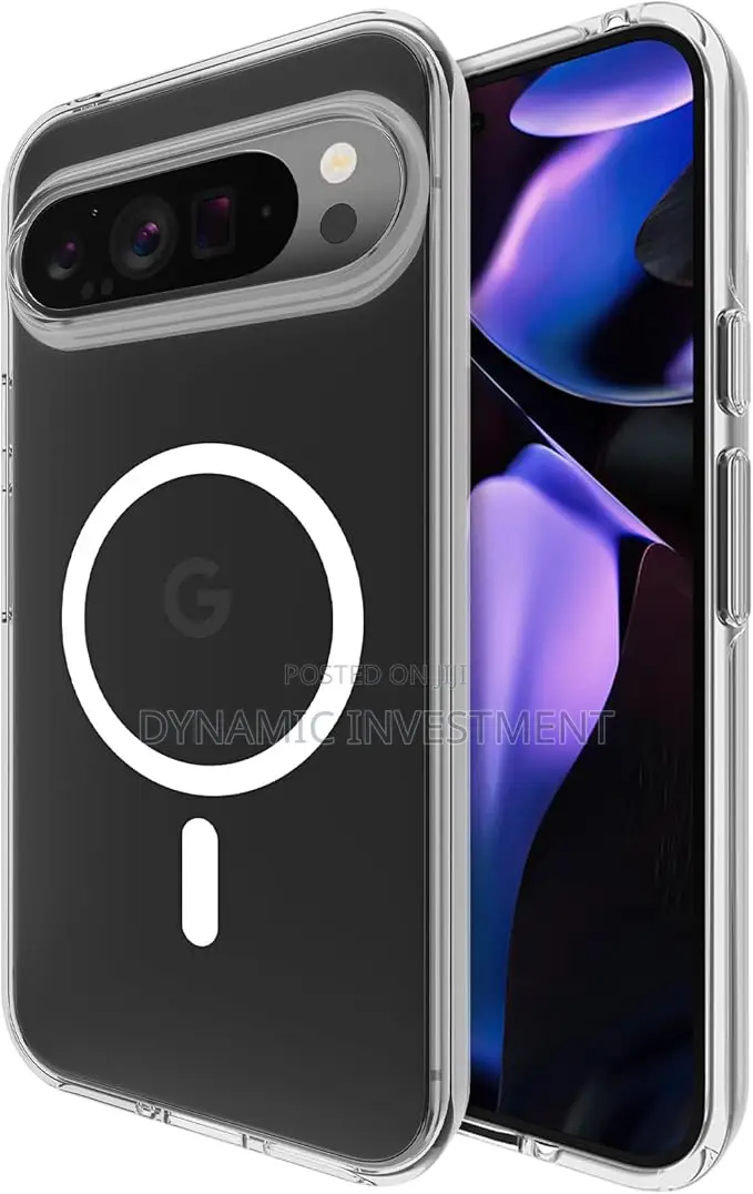 Google Pixel 9 Pro Xl Military Clear Magnetic Case/Cover