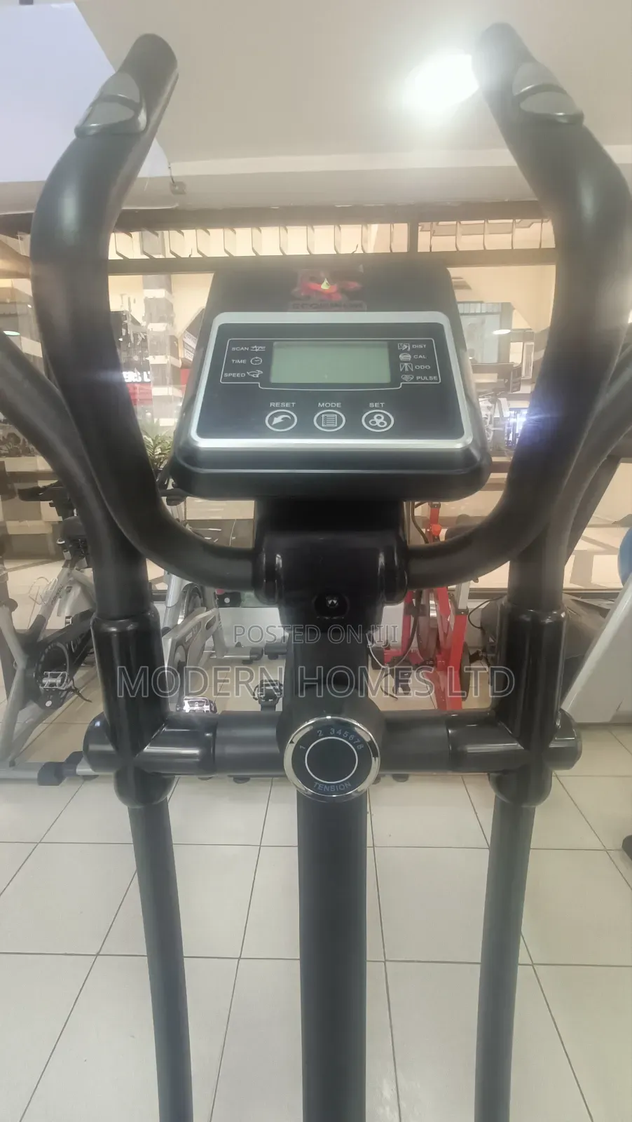 Heavy Duty Cross Trainer Exercise Bike