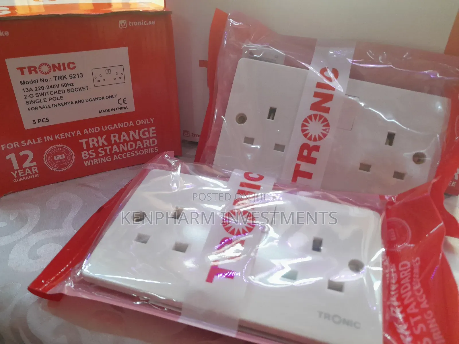 Tronic Premium Double Sockets; Tsk001