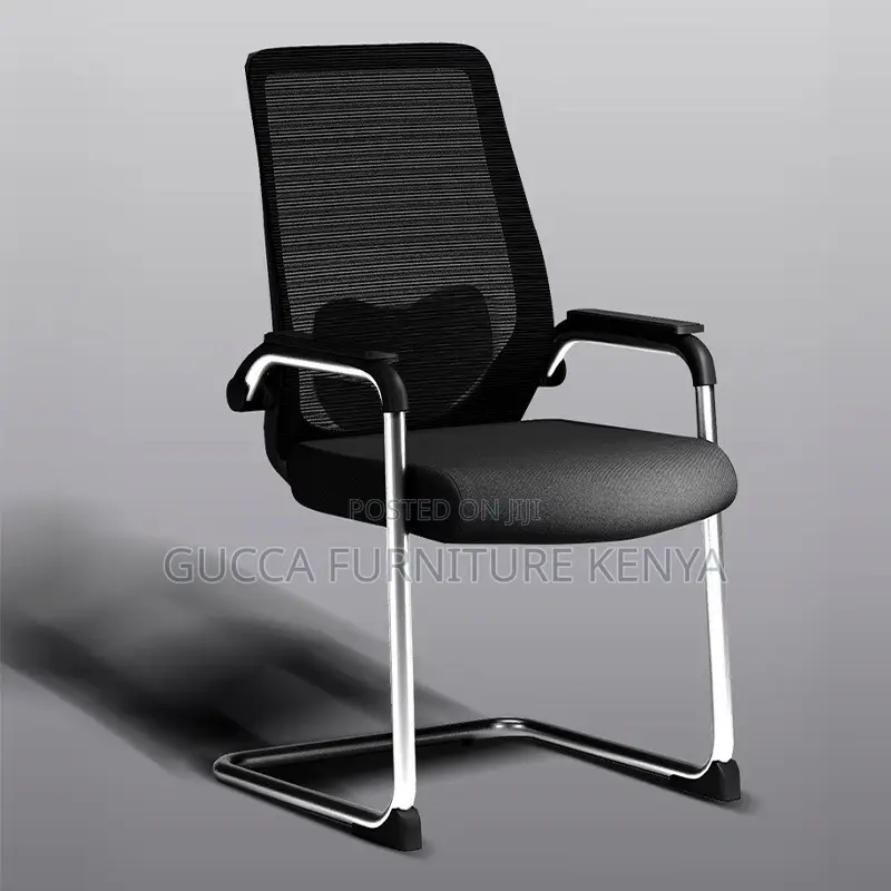 Office Chair: Ergonomic Mesh Back Fixed Frame Office Chair
