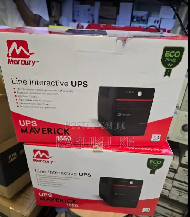 Mercury Maverick 1550va Ups X4 Ports Outlets