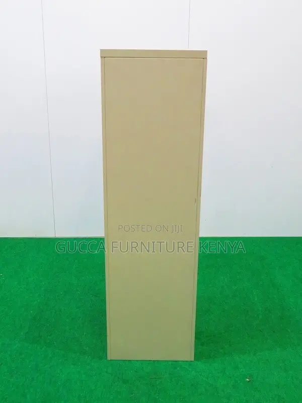 Office Cabinet: Metallic 4 Tier Drawer File Storage Cabinet
