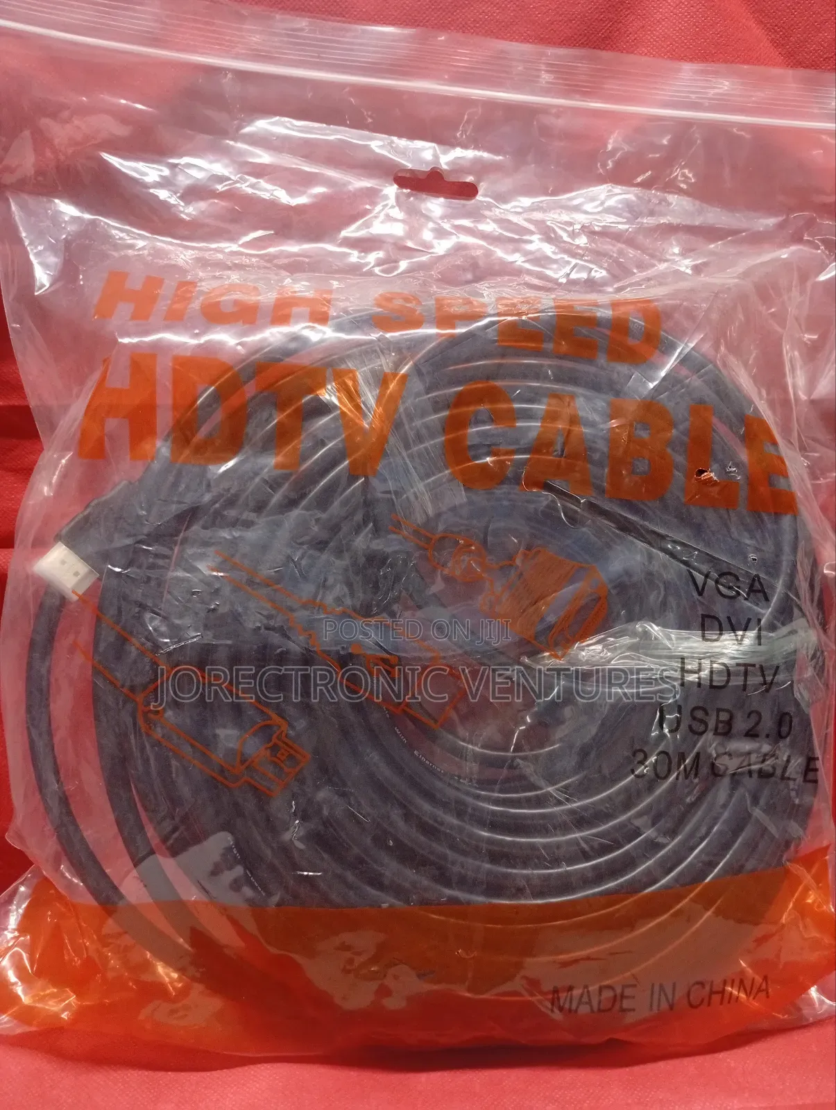 High Speed HDTV/Hdmi Cable 30 Metres