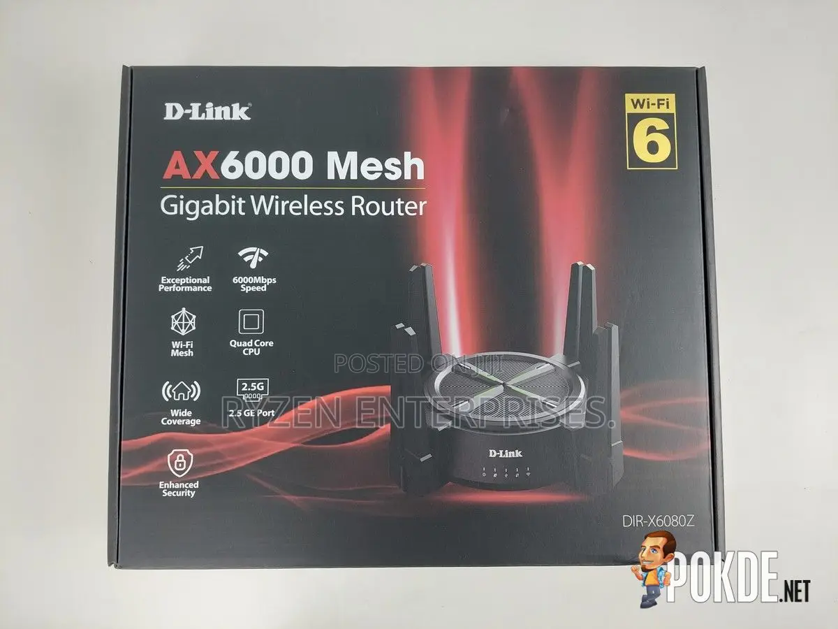 D-link Ax6000 Multi Gigabit Wi-fi 6 Router