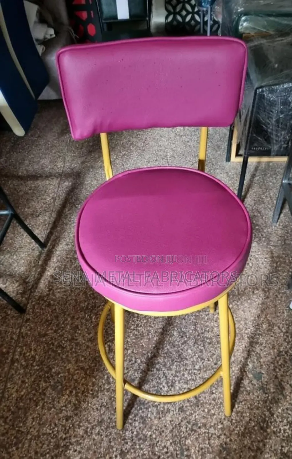 Modern Armless Kitchen Counter Stools.