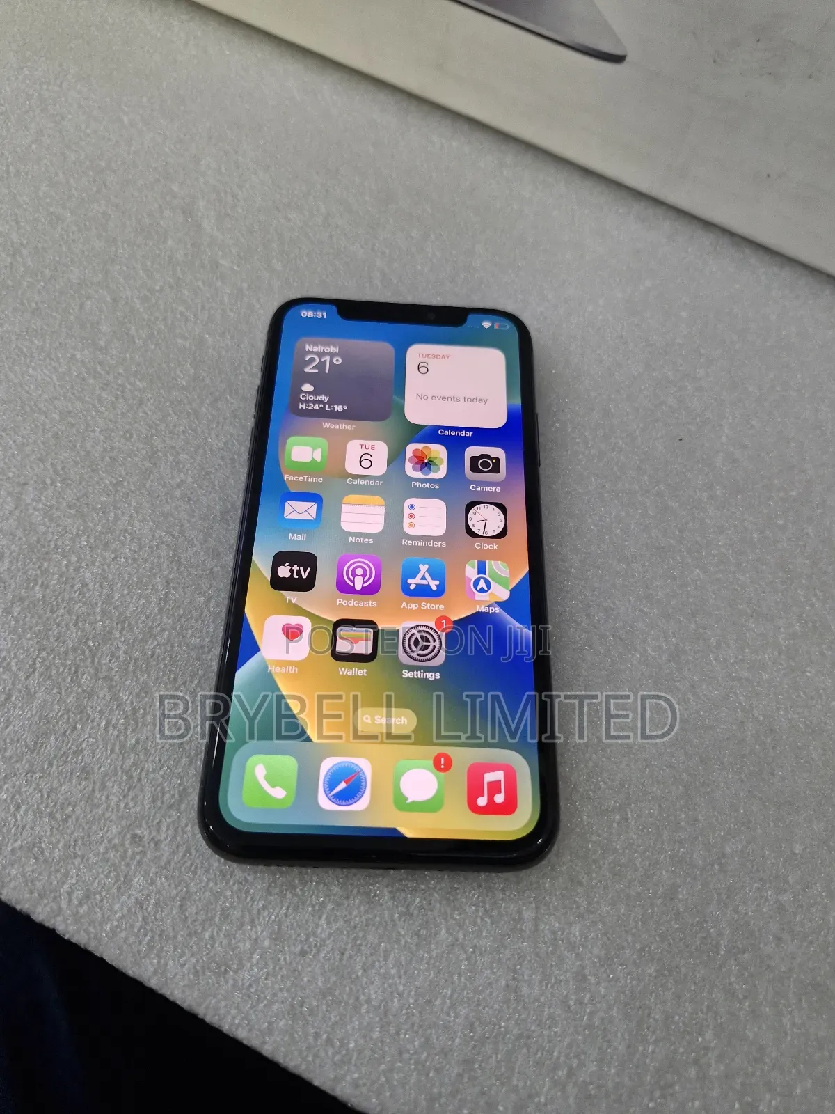 Apple iPhone X 256 GB Black