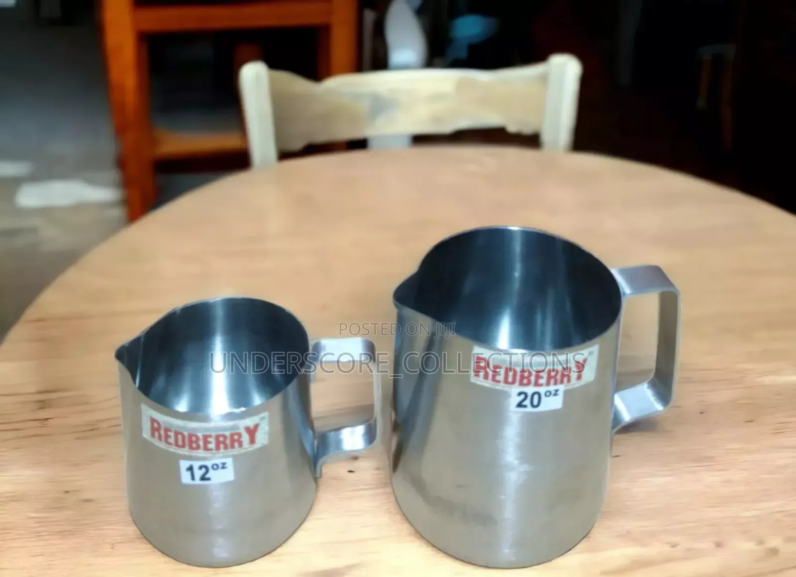 Redberry Stainless Steel Milk Jug/Pitcher