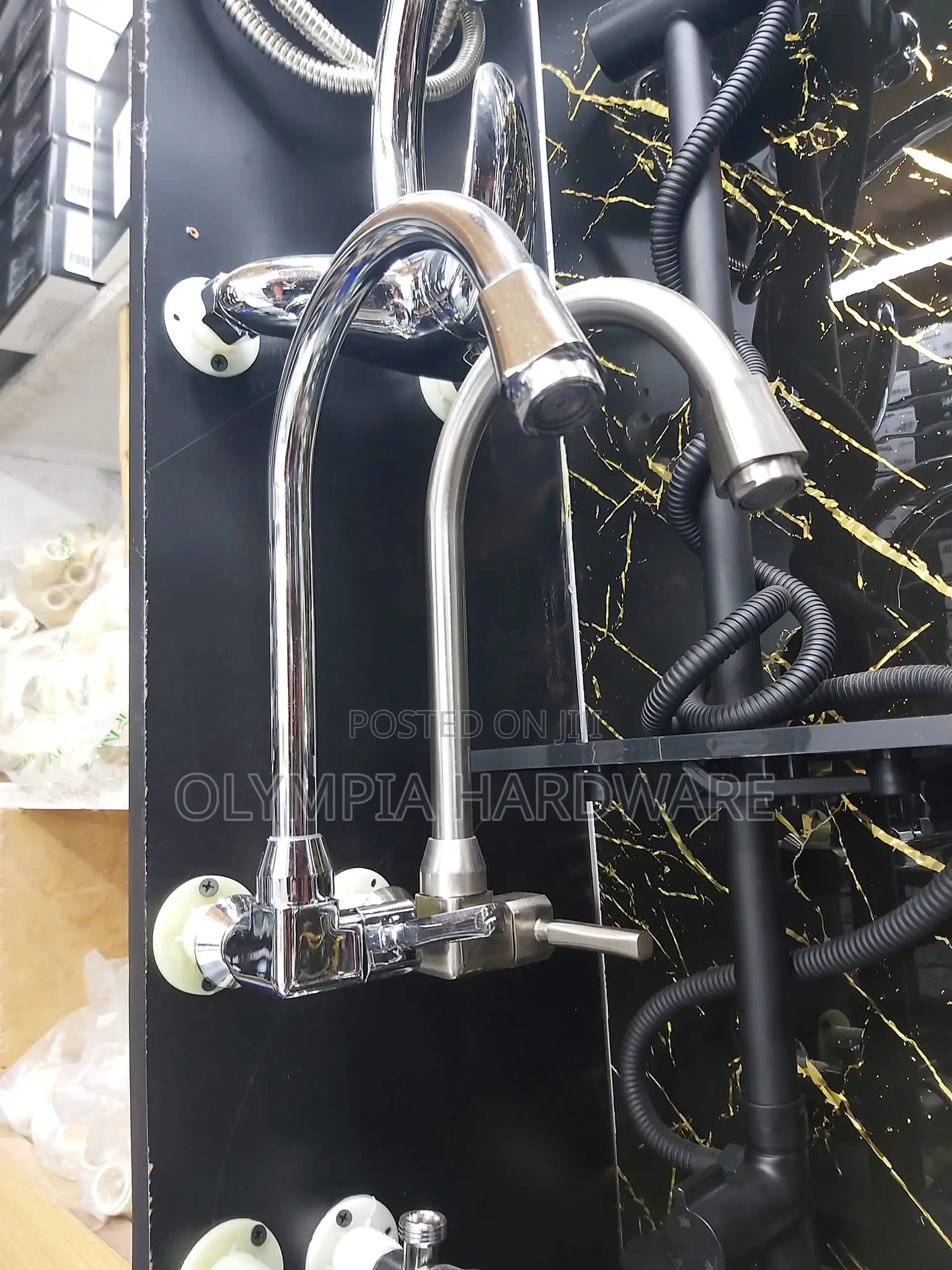 Brimix Kitechen Wall Tap (Chrome and Antique)