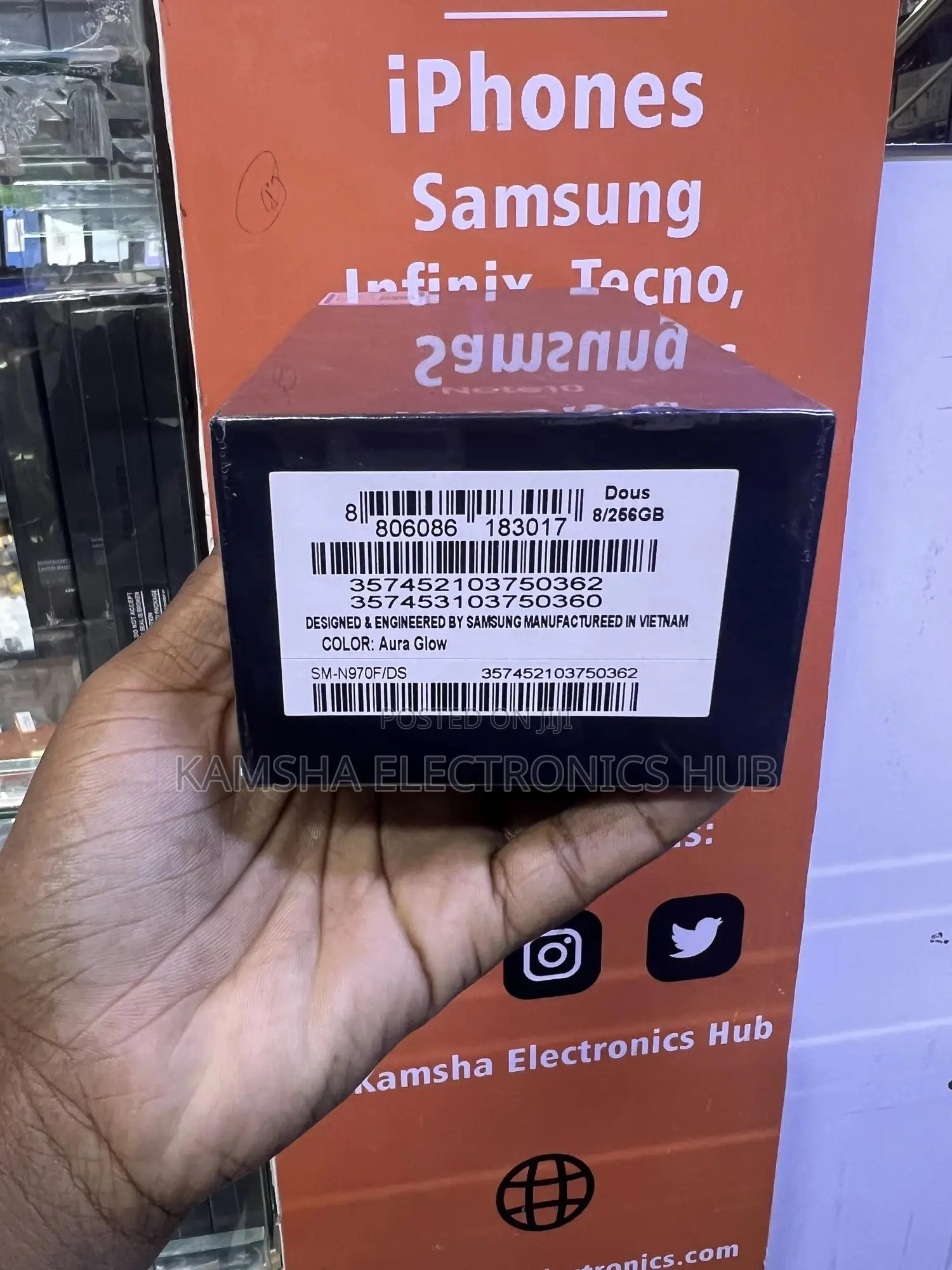 New Samsung Galaxy Note 10 5G 256 GB Silver