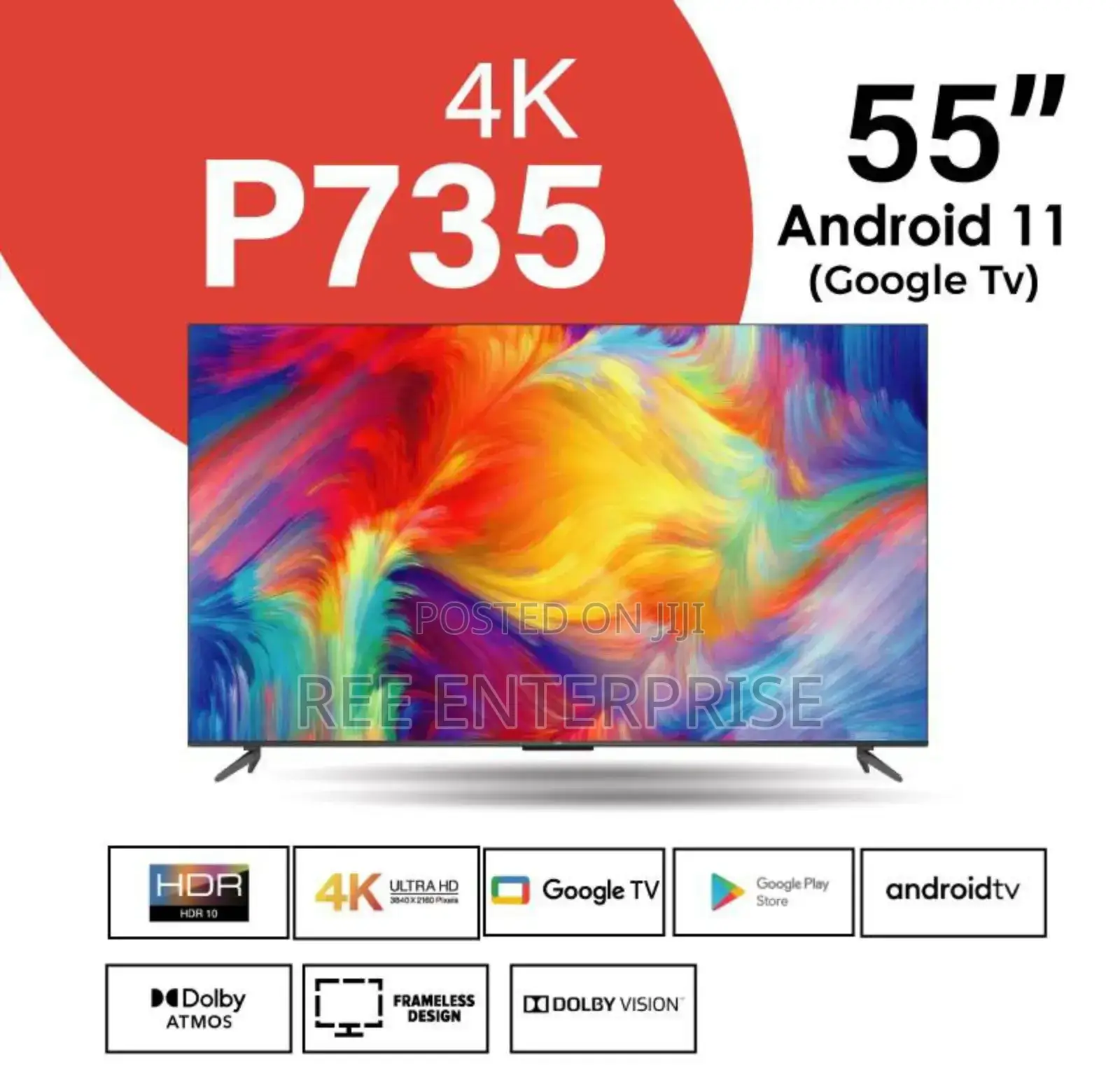 55 Inches Android TCL Brand New