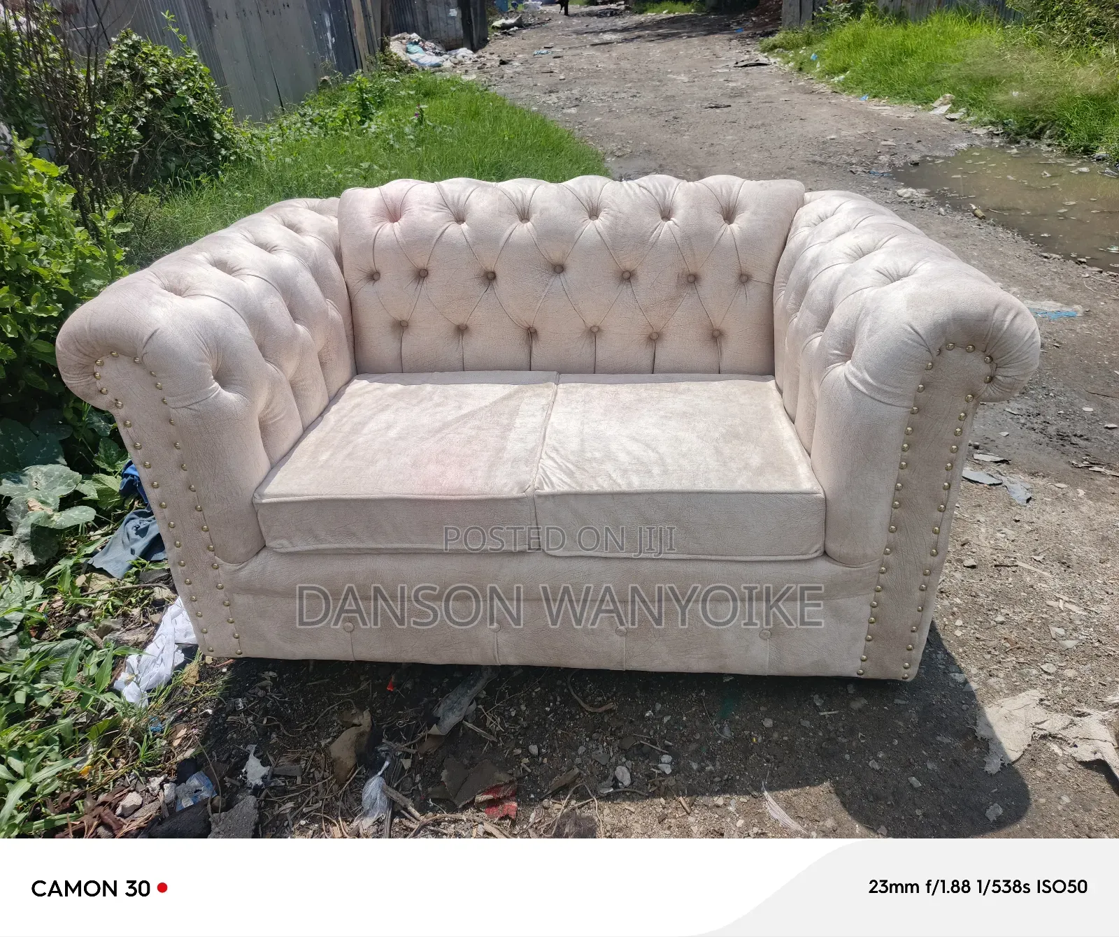 Creamish Chester Two Seater Onsale