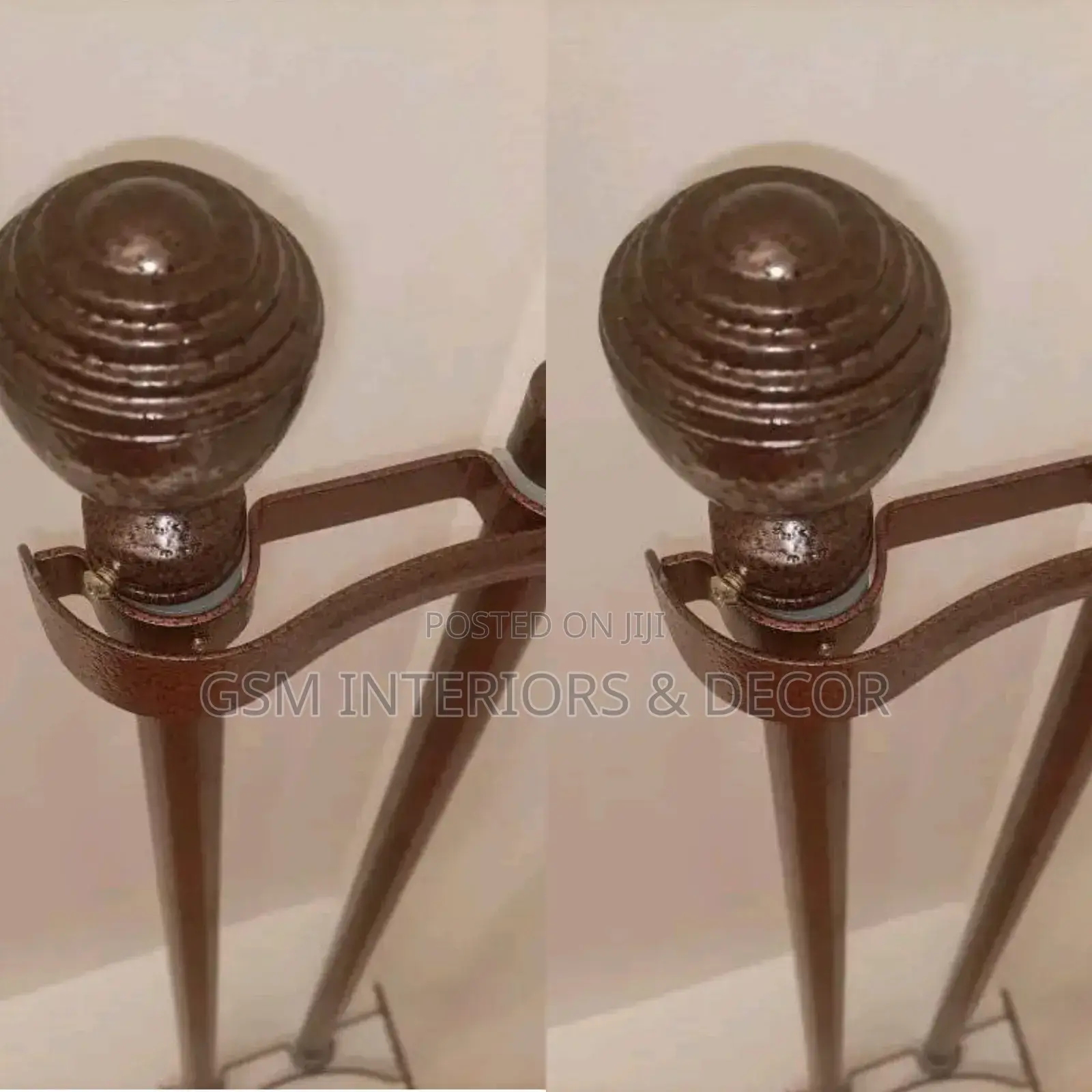 Jua Kali Curtain Rods With Seperate Accessories