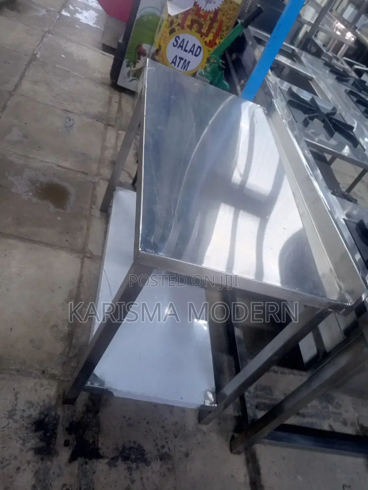 Working Table Top Stainless Steel Standard Size Available
