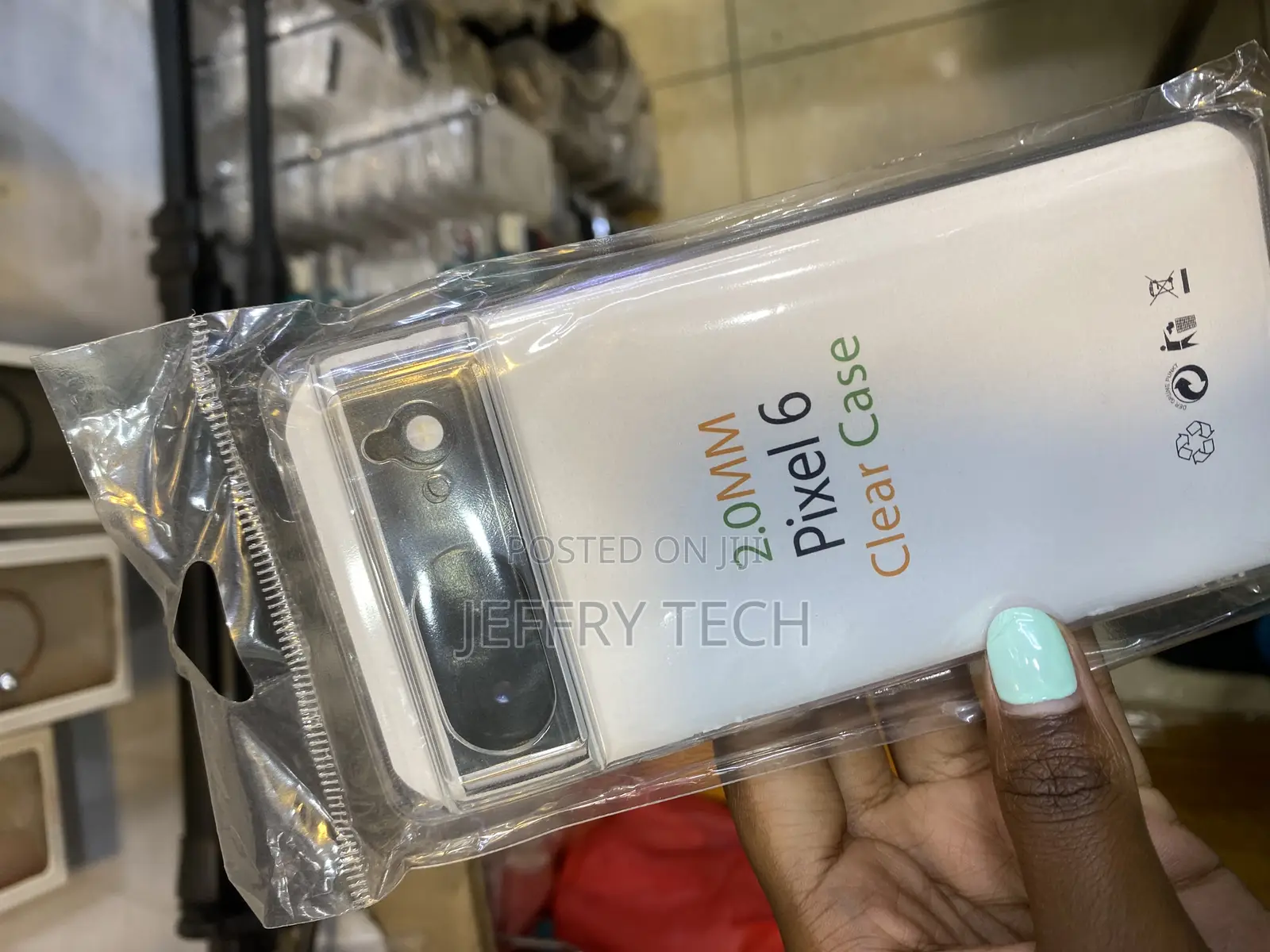 Crave Clear Guard for Pixel 6 Case Shockproof Clear Case